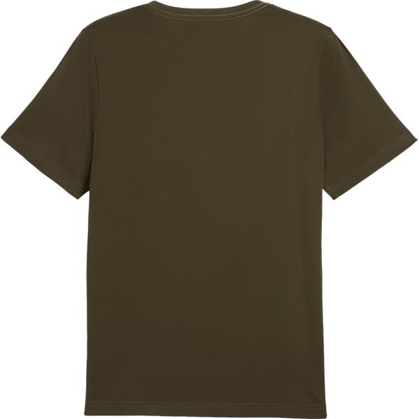 Koszulka męska ESS Logo Tee Puma - Dark Olive
