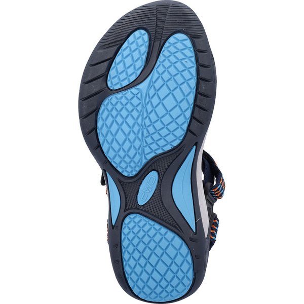 Sandały Hamal Jr CMP - czarny/niebieski/pomarańczowy