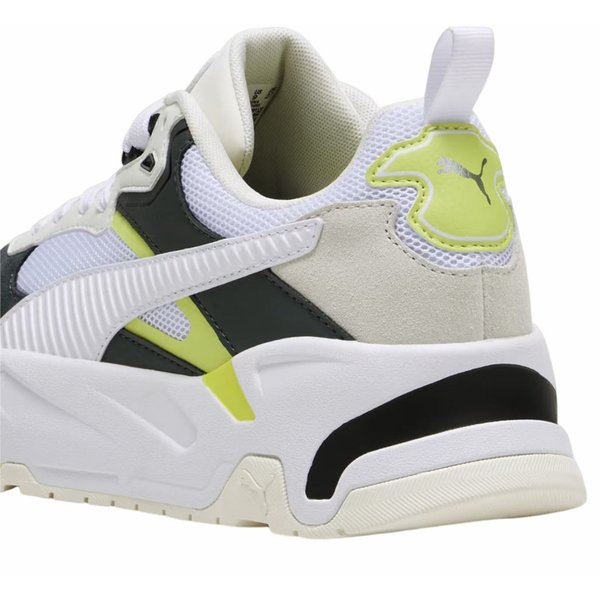 Buty Trinity Puma - biale/żółte