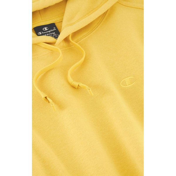 Bluza męska Heavy Spring Poly Terry Hooded Champion - żółta
