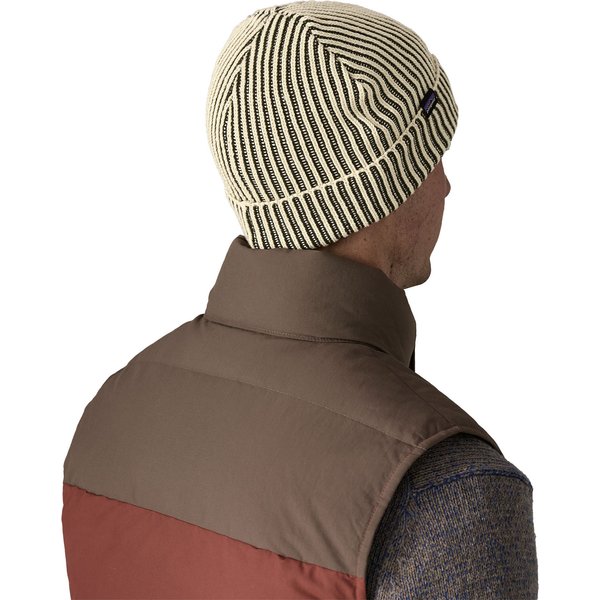 Czapka Fisherman's Rolled Beanie Patagonia - Contrast Stripe: Black