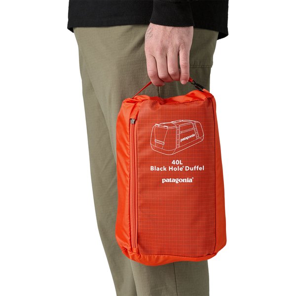 Torba z funkcją plecaka Black Hole Duffel 40L Patagonia - Pollinator Orange
