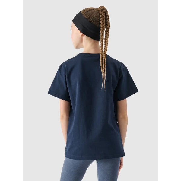 Koszulka dziewczęca TTSHF2332 4F - granat