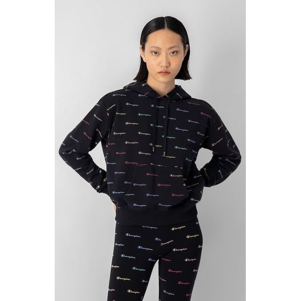 Bluza damska Repeat Pattern Champion - czarna