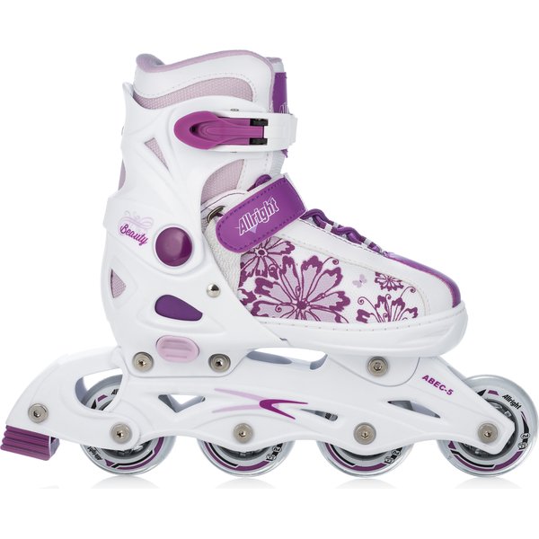 Rolki regulowane z wymienną płozą 2w1 My Skate Max Power Allright - beauty