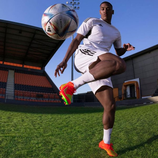 Buty piłkarskie korki Predator Edge.1 FG Adidas - czerwone