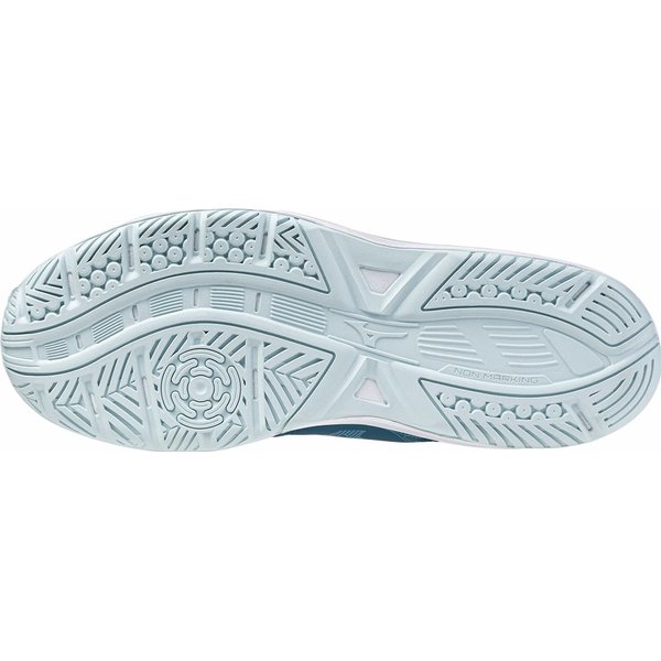 Buty tenisowe Break Shot 4 AC Mizuno - White/Pink Tetra/Turbulence