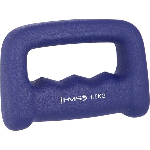 Ciężarek żeliwny, kastet pokryty neoprenem 1,5kg CK15 HMS