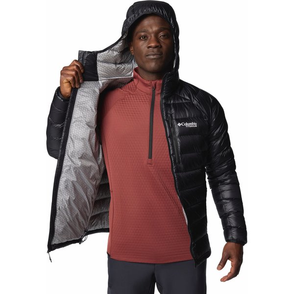 Kurtka puchowa męska Arctic Crest Down Hooded Columbia - Black