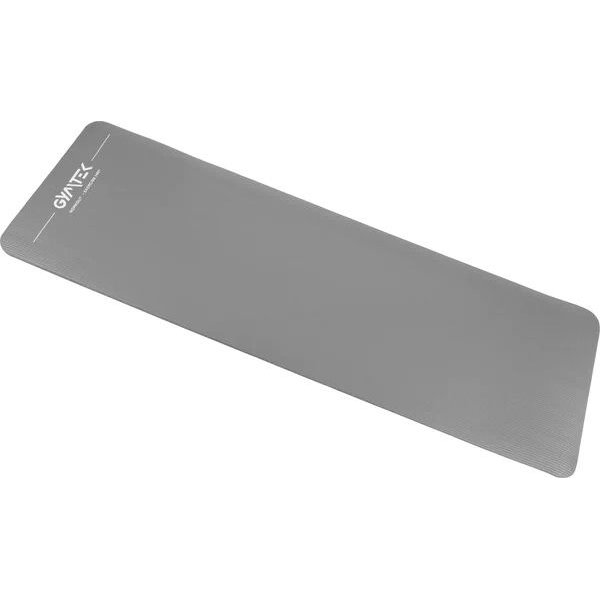 Mata do ćwiczeń gruba, do jogi NBR 1,5 Gymtek - szary