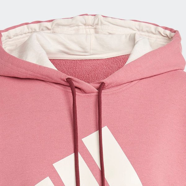 Bluza damska Essentials Big Logo Oversized Adidas - różowa