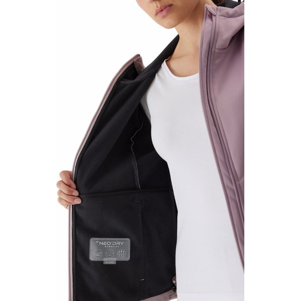 Softshell damski 4FAW23TSOFF178 4F - jasny róż