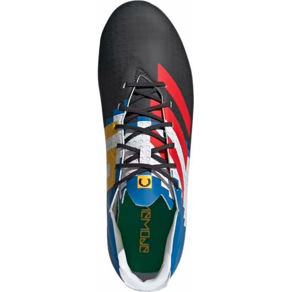 Buty piłkarskie, korki Gamemode Firm Ground Soccer Cleats Adidas - czarne/niebieskie