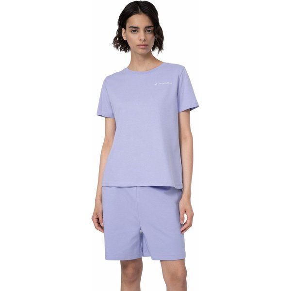 Koszulka damska 4FSS23TTSHF337 4F - fioletowa