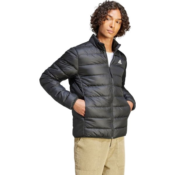 Kurtka puchowa męska Essentials Light Down Adidas - czarna