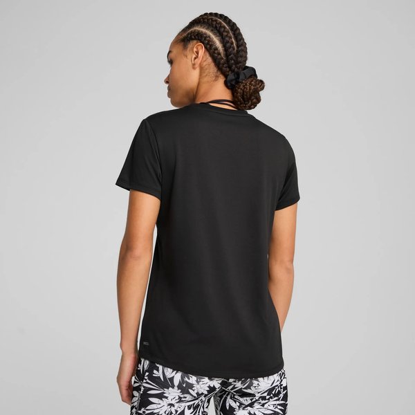 Koszulka damska Train All Day Essential Crew Tee Puma - Wild Berry
