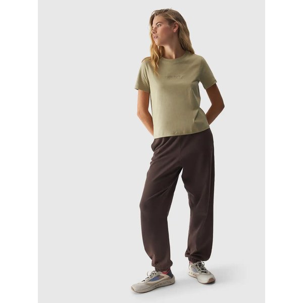 Koszulka damska TTSHF1807 4F - oliwkowy