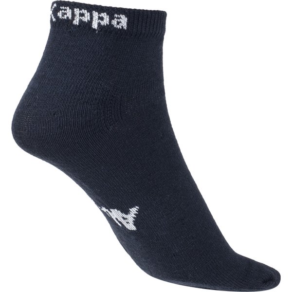 Skarpety stopki Sonor 3 pary Kappa - granat/biel