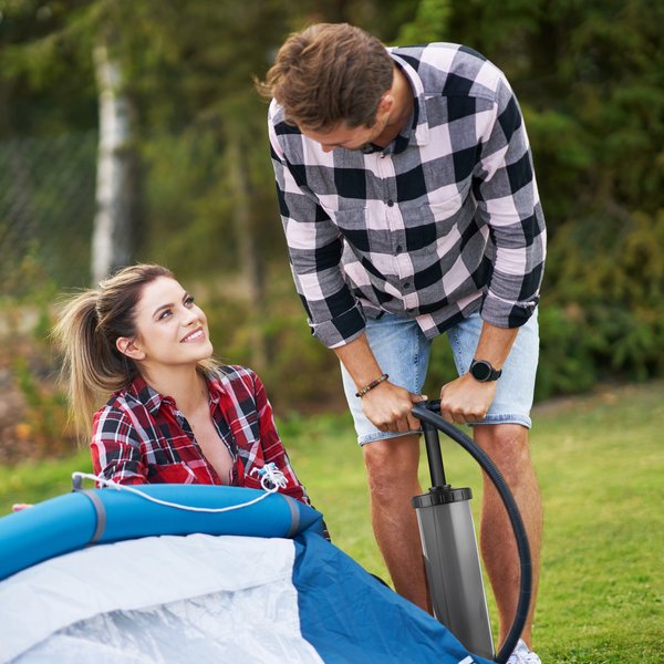 Pompka ręczna do materacy, basenów Air Flow Outtec