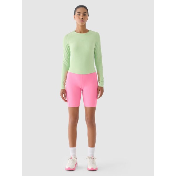 Longsleeve damski TFLOF250 4F - zielony