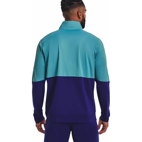 Bluza męska Sportstyle Pique Track Jacket Under Armour - niebieska