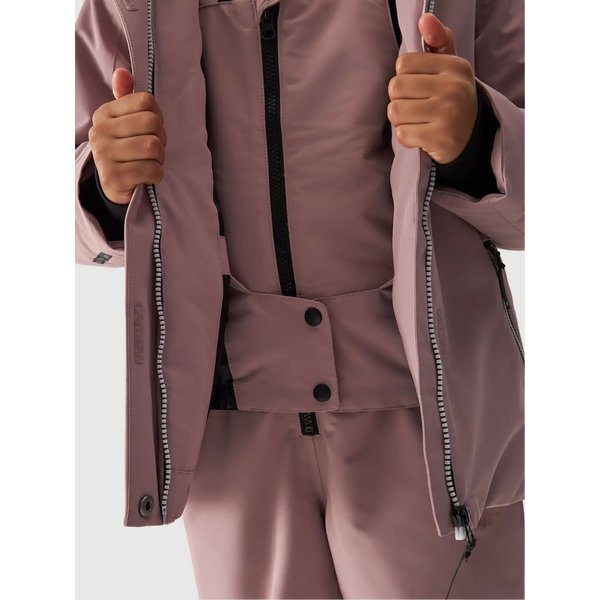 Kurtka narciarska dziewczęca TTJAF549 4F