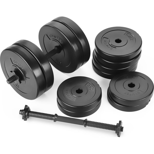 Zestaw hantli kompozytowych Logo 2x16kg Gymtek WYPRZEDAŻ