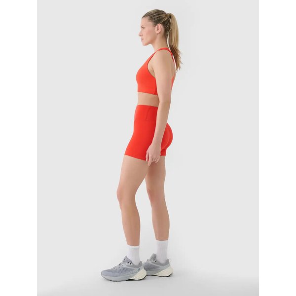 Spodenki damskie TFSTF021 4F - czerwony