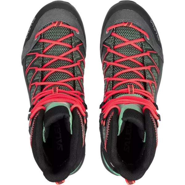 Buty trekkingowe Mountain Trainer Lite Mid GTX Wm's Salewa - feld green/fluo coral