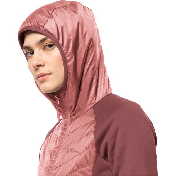 Kurtka damska Routeburn Pro Hybrid Jack Wolfskin - blush powder