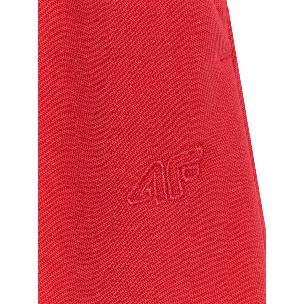 Spodnie dresowe chłopięce TTROM1245 4F - czerwony