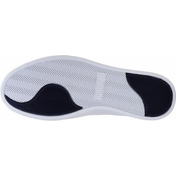 Buty Shuffle Puma - białe/granatowe