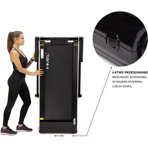 Bieżnia elektryczna LOOP12 HMS - black