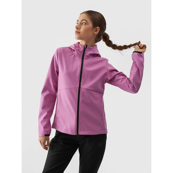 Softshell damski TSOFF285 4F - różowy