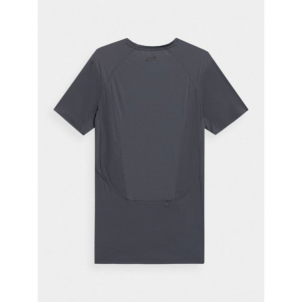 Koszulka męska H4L22 TSMF012 4F - ciemny szary