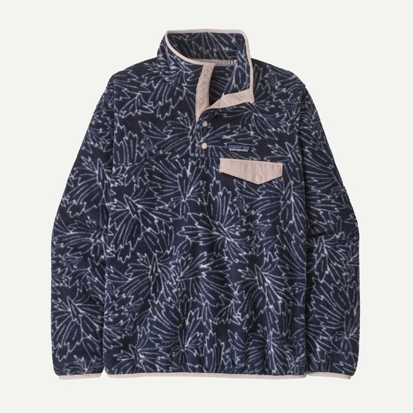 Bluza polarowa damska Lightweight Synchilla Snap-T Fleece Patagonia - Sunken Blue
