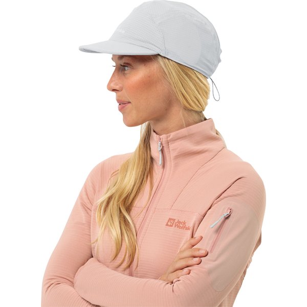 Czapka z daszkiem Prelight Chill Jack Wolfskin - biała