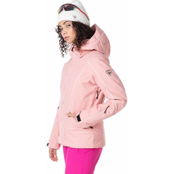 Kurtka narciarska damska Flat Rossignol - różowa