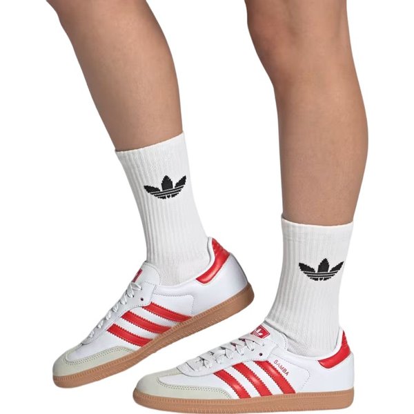 Buty Samba Adidas - Cloud White/Solar Red/Off White