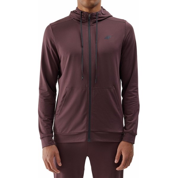 Bluza męska 4FWSS24TFSWM303 4F - brąz