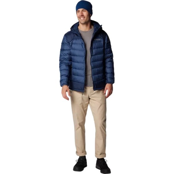 Kurtka puchowa męska Autumn Park II Down Hooded Columbia - Dark Mountain, Collegiate Navy