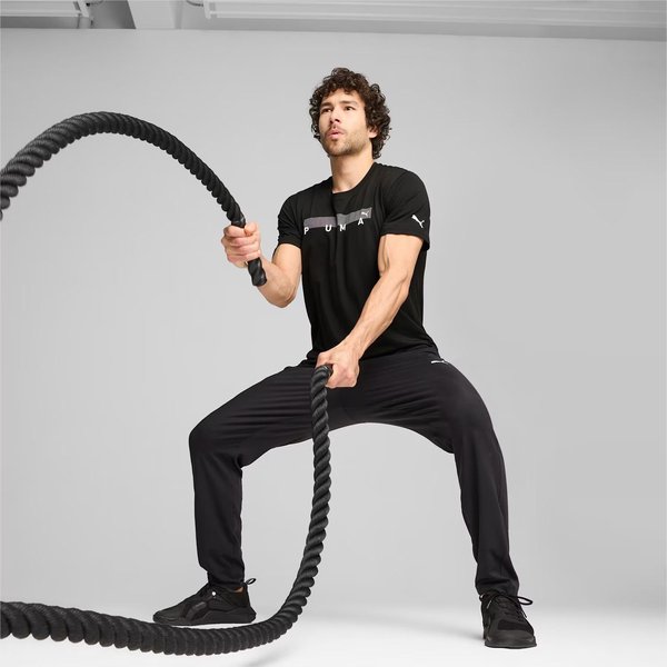 Koszulka męska Energy Cloudspun Graphic Tee Puma - czarny