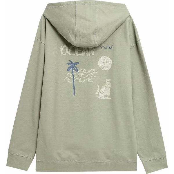 Bluza męska OTHSS23TSWSM329 Outhorn - zielona