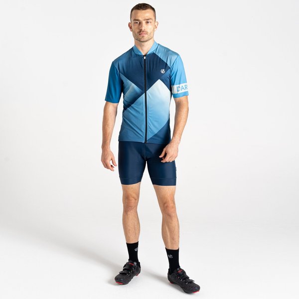 Koszulka rowerowa męska Aep Pedal II Jersey Dare2B - Blastl/HeriBlue