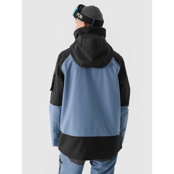 Kurtka snowboardowa męska TTJAM509 4F - denim