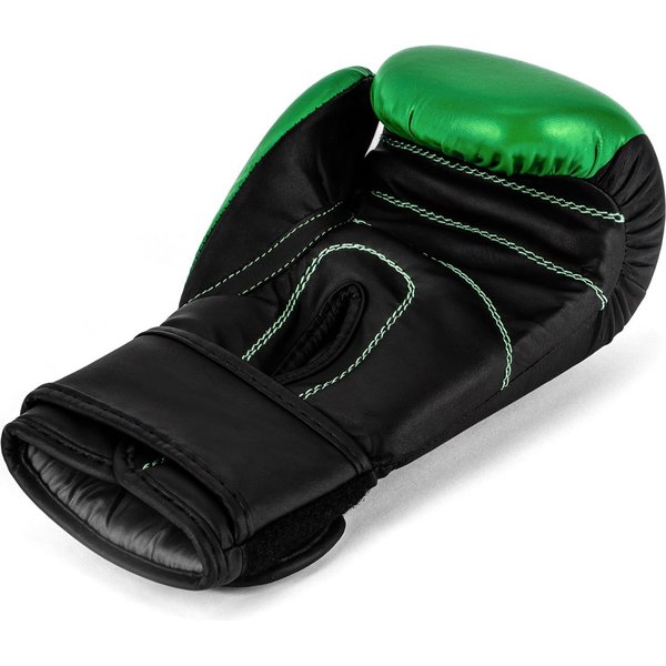 Rękawice bokserskie juniorskie Boxer Overlord - zielony