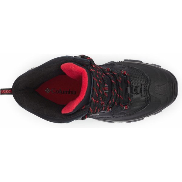 Buty Bugaboot III Columbia - Black, Bright Red