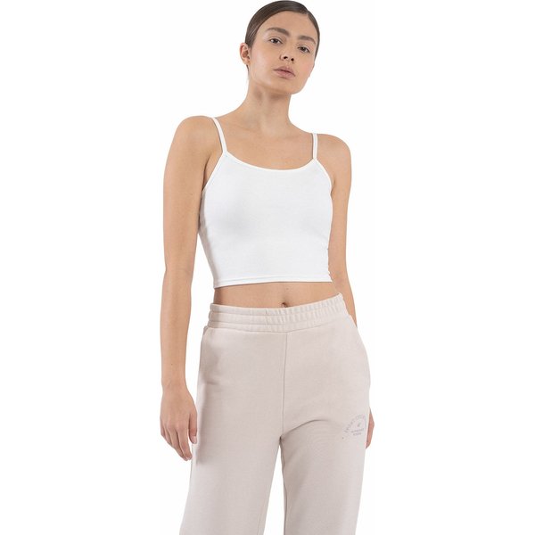 Top damski 4FAW23TTSHF0905 4F - kremowy