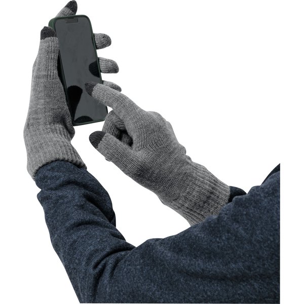 Rękawiczki Rib Glove Jack Wolfskin - grey heather