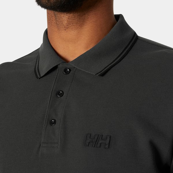 Koszulka męska polo Genova Helly Hansen - ebony